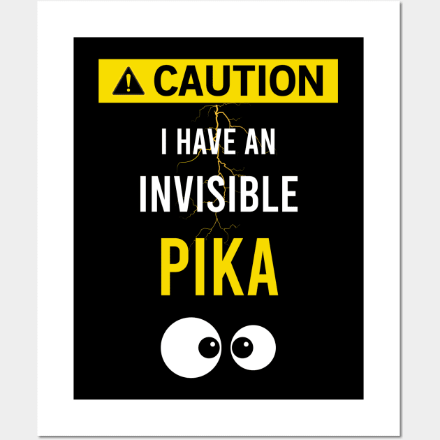 Invisible Pika Wall Art by flaskoverhand